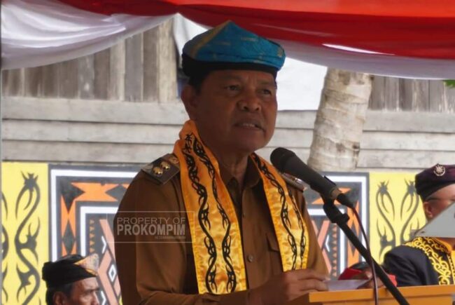 Pawai Karnaval Seni Budaya Masyarakat Adat Tidung Digelar, Wabup Hanafiah Ingatkan Pelestarian Adat dan Budaya