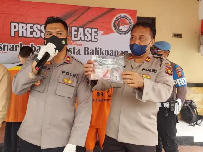 Pengedar Sabu Saat Lebaran Idul Adha Diciduk Polsek Balikpapan