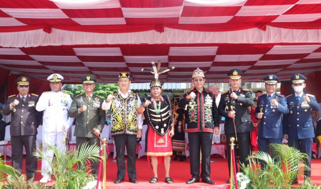 Ketua DPRD Kaltara Bacakan Teks Naskah Proklamasi Kemerdekaan Bangsa Indonesia