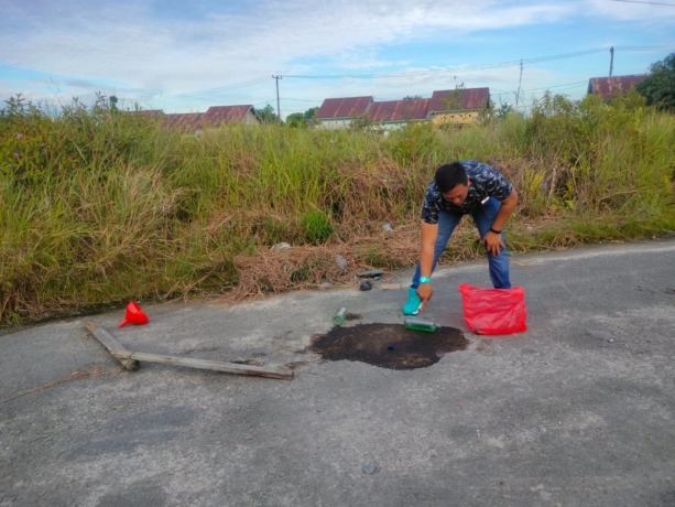 Oknum Polisi Salah Tembak Warga Di juata Permai