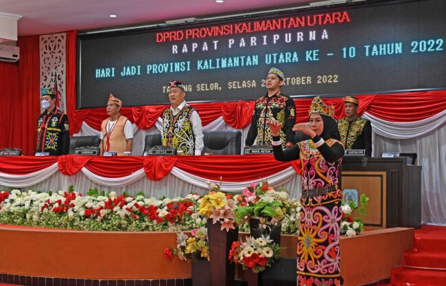 Rapat Paripurna Istimewa Hari Jadi Provinsi Kalimantan Utara Ke 10