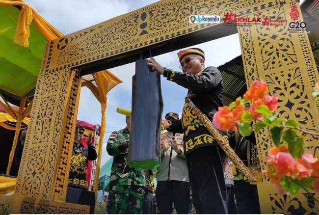 Imbaya Ngakan Ulun Tidung Resmi Dibuka, Bupati Terharu Dapat Gelar dari Suku Tidung