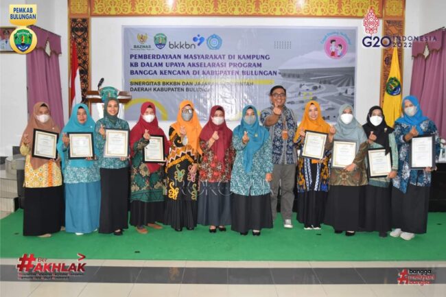 Kampung Keluarga Berkualitas di Tanjung Selor dan Tanjung Palas Diresmikan