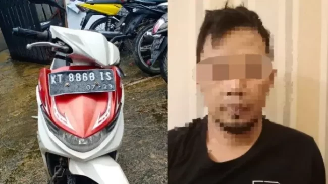 Jual Motor Curian Malah Dibeli Polisi