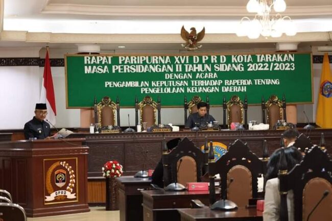 RAPERDA PENGELOLAAN KEUANGAN DAERAH DISEETUJUI