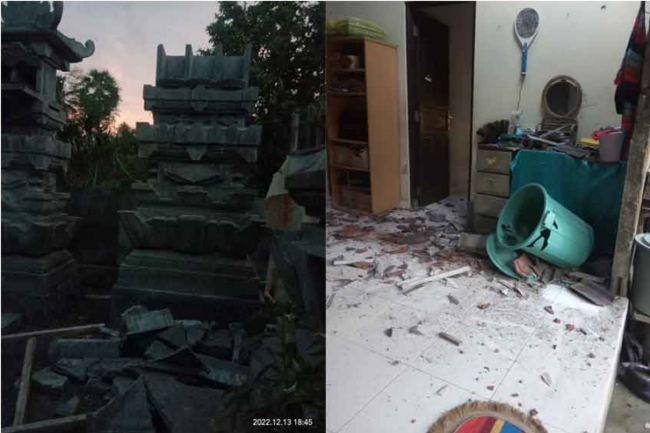 Bali Diguncang Gempa 10 Kali