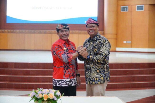 Pengembangan SDM, Pemprov Kaltara dengan UT Sepakat Teken MoU