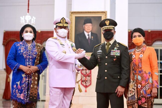 Andika dan Yudo Salam Komando, Serah Terima Jabatan Panglima