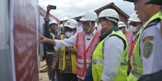 Di IKN, Menhub Tinjau Lokasi Rencana Bandara VVIP dan Dermaga
