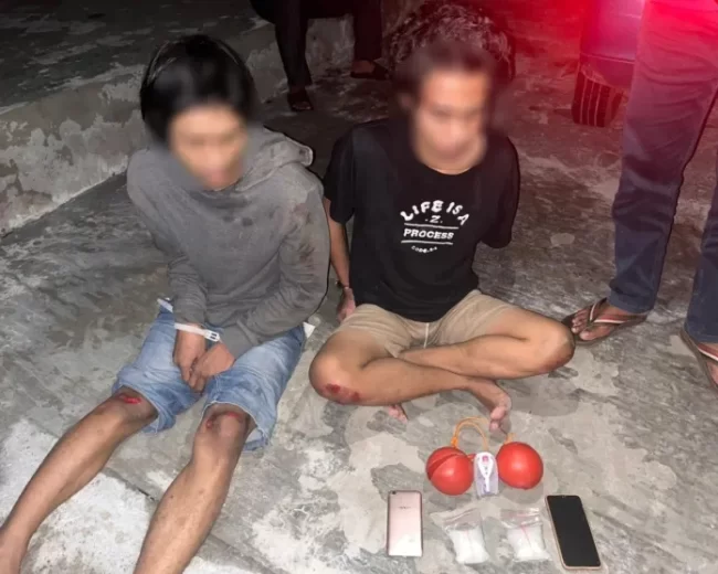 2 Pemuda di Balikpapan Ditangkap Polisi Gegara Simpan Sabu Di Lato-Lato