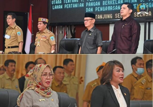 Disahkan 4 Raperda Menjadi Perda Prov. Kaltara