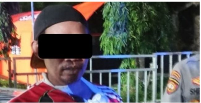 Diduga Pelaku Pencurian Helm di Stadion GOR Segiri, Diamankan