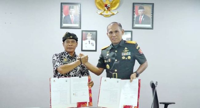 Pemprov Gandeng Korem Upayakan Normalisasi Sungai Selor