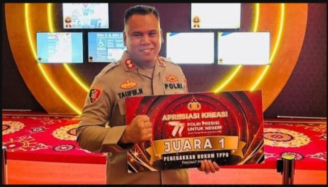 Kapolres Nunukan, Raih Peringkat 1 Penanganan Kasus TPPO Dalam Awarding Day Apresiasi Polri Presisi Untuk Negeri