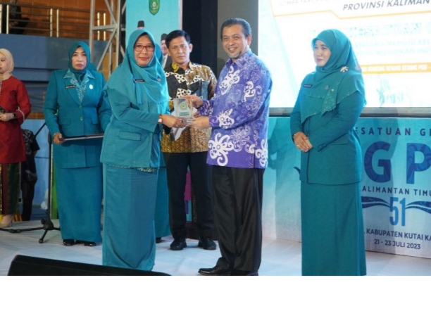 TP PKK Berau Raih Penghargaan Kategori Pendidikan 