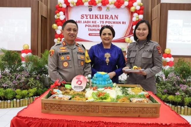 Ini Pesan Kapolres Berau Pada Syukuran Hari Jadi Polwan ke-75