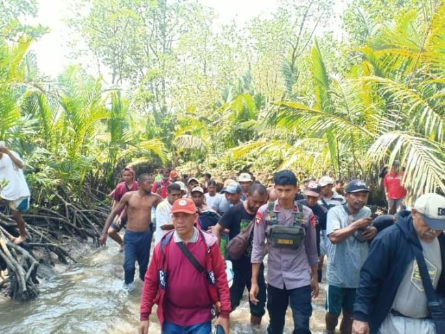 Diduga Hilang Dimakan Buaya, Korban Ditemukan Sudah Dalam Kondisi Tak Bernyawa