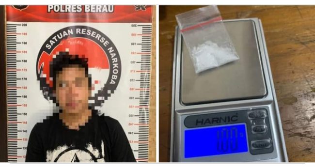 Pengedar Sabu Dibekuk Satresnarkoba Polres Berau