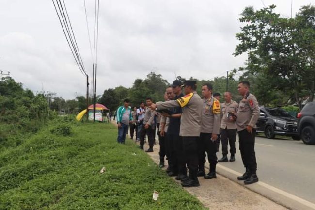 Kapolda Kaltim Tinjau Lokasi Lahan Rencana Pembangunan Polsek IKN dan Tinjau Progres Pembangunan IKN Nusantara