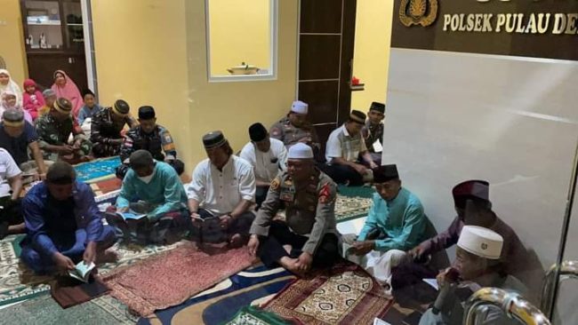 Sholat Berjamaah dan Doa Bersama, Mako Polsek Pulau Derawan Resmi Diresmikan dengan Nuansa Kebersamaan