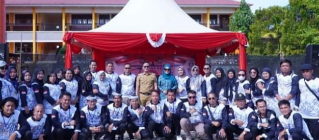 Bupati Tana Tidung Resmikan Kegiatan PORSENI 2023