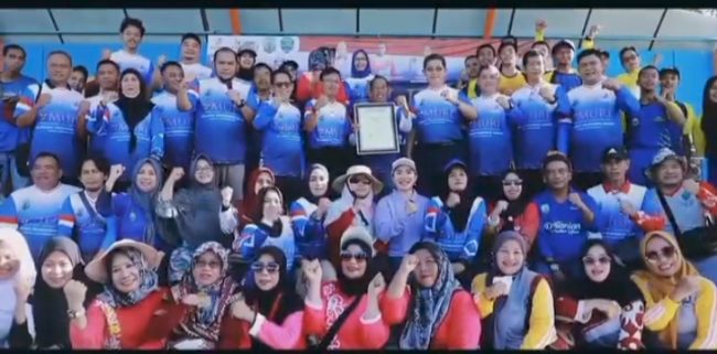 Pemkab Bulungan Raih MURI Dengan ASN Permainan Olahraga Tradisional