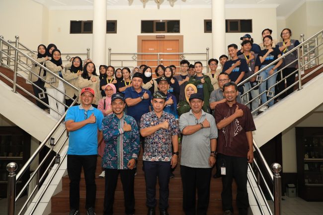 Penjabat (Pj.) Wali Kota Tarakan Menerima 28 Mahasiswa KKN Universitas Gadjah Mada Yogyakarta