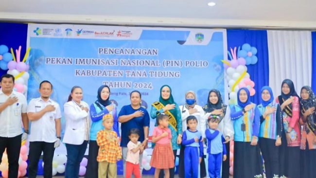 Kegiatan Pencanangan Pekan Imunisasi Nasional (PIN) Polio