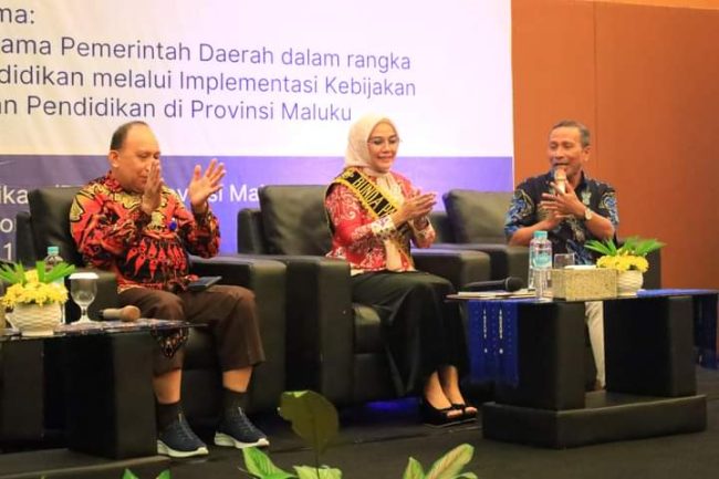 Bunda PAUD Tana Tidung, Vamelia Ibrahim, Berbagi Praktik Baik di Provinsi Maluku
