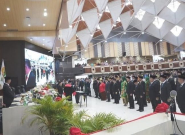 Anggota DPRD Kaltim 2024-2029 Dilantik, Pj Gubernur Sampaikan Pesan Begini