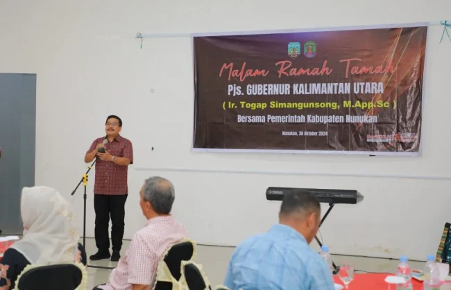 Malam Ramah Tamah, Pjs. Gubernur Togap Eratkan Koordinasi Pemkab Nunukan