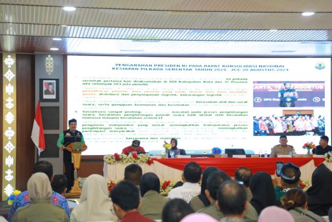 Pjs Gubernur Togap Tekankan Kolaborasi Bersama Sukseskan Pilkada Serentak 2024