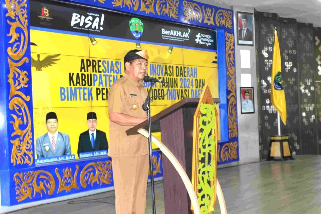 Pj Bupati Bulungan Buka Bimtek Penyusunan Inovasi Daerah Kabupaten Bulungan Tahun 2024
