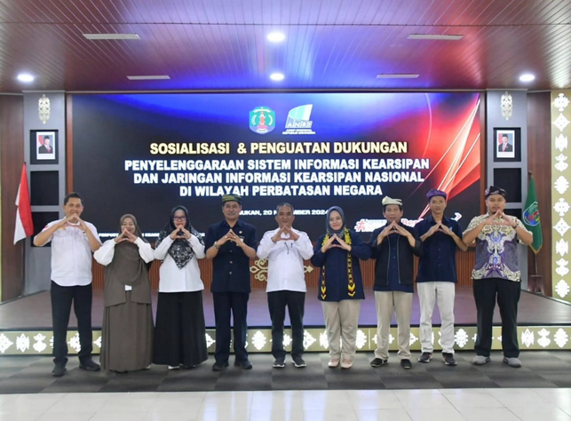 Arsip Nasional Republik Indonesia (ANRI) Gelar Sosialisasi SIKN Dan JIKN di Kabupaten Nunukan