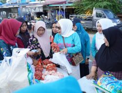 Sambut Nataru 2025, TP-PKK Kaltara Gelar Gerakan Pangan Murah di Nunukan