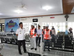 Tinjau Ruang Terminal Pelabuhan Melindungi, Pj Walikota Minta Pasang Banter Bernuasa Lokal Tarakan