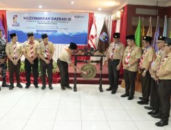 Musda III Kwarda Pramuka Kaltara, Suriansyah Dorong Generasi Muda Berdaya Saing Tinggi