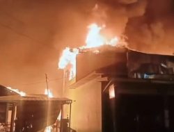 Diduga Berasal dari Kompor Gas Memicu Kebakaran 20 Rumah Warga