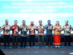 Bulungan Terbaik Ke-II Menerima Penganugrahaan Digital Transformation Award