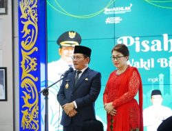 Momen Hangat, Wagub Ingkong Ala Hadiri Pisah Sambut Wabup Bulungan