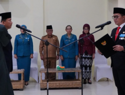Bupati Ibrahim Ali Lantik Pejabat Sekda Tana Tidung   