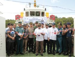 Gubernur Zainal Resmikan Pelayaran Perdana KM. Gandha Nusantara 05, Pacu Pertumbuhan Ekonomi Daerah