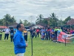 Semarak Lomba Egrang, Hadang dan Menyumpit di Bulungan