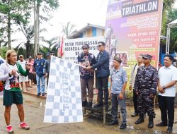 Gubernur Buka Eksibisi Triathlon 2025, Momentum Membangun Wilayah Perbatasan 