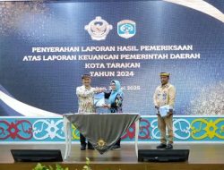 PEMERINTAH KOTA TARAKAN RAIH OPINI WTP 6 KALI BERTURUT-TURUT 