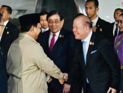 Prabowo Tiba di Bangkok, akan Temui Raja Thailand dan PM Paetongtarn