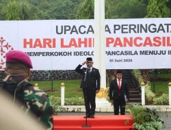 Pimpin Harlah Pancasila, Walikota Tarakan Perkuat Ideologi Pancasila, Demokrasi, dan HAM