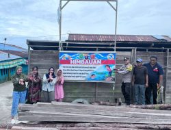 Waspada Ancaman Buaya, Spanduk Himbauan Dipasang di Dua Titik Strategis Kampung Kasai
