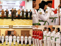 42 Anggota Paskibraka HUT RI ke-80 2025 di Kukuhkan