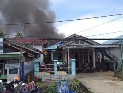 Kebakaran Hanguskan Rumah Warga, Saksi Mata Dikira Pembakaran Sampah